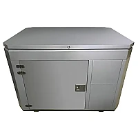 Бензиновый генератор A-iPower A11000TEAX в тихом зимнем кожухе 1600 RAL 7024 + блок автозапуска A-iPower 230В/400В 100А 8 ПИН