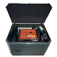 Генератор A-iPower A7000EAX в супертихом зимнем кожухе 1400SS RAL 7024 + блок автозапуска A-iPower 230 В, 50 А