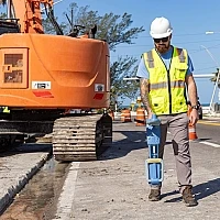 Локатор со встроенным маркероискателем и высокоточным GPS Radiodetection MRX SG