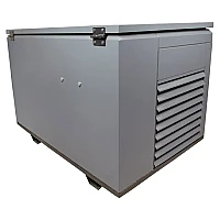 Бензиновый генератор FUBAG BS 6600 A ES в тихом зимнем кожухе 1200 RAL 7024