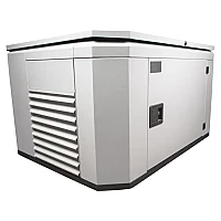 Бензиновый генератор FUBAG BS 6600 A ES в супертихом зимнем кожухе 1400SS RAL 7035