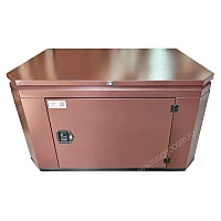 Генератор A-iPower A9000EAX в тихом зимнем кожухе 1200 RAL 8017